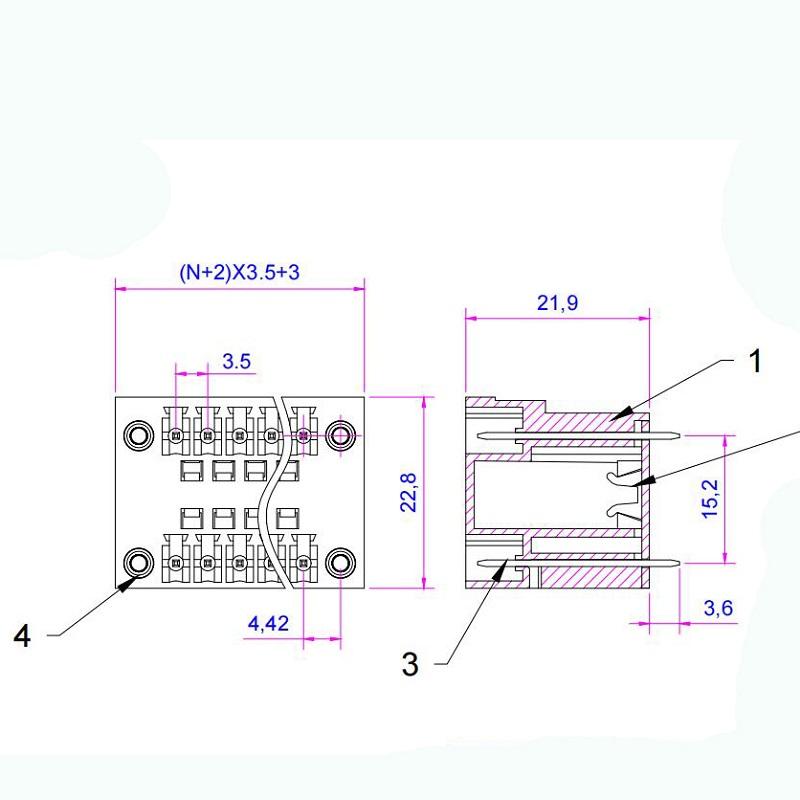 electrical connector blocks